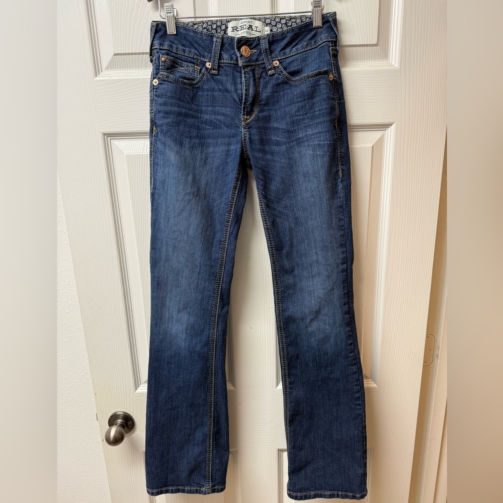 Ariat Perfect Rise Rosa Blue Jeans